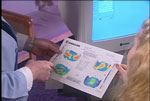 Elevation topography enables clinicians to visualize the shape of corneas