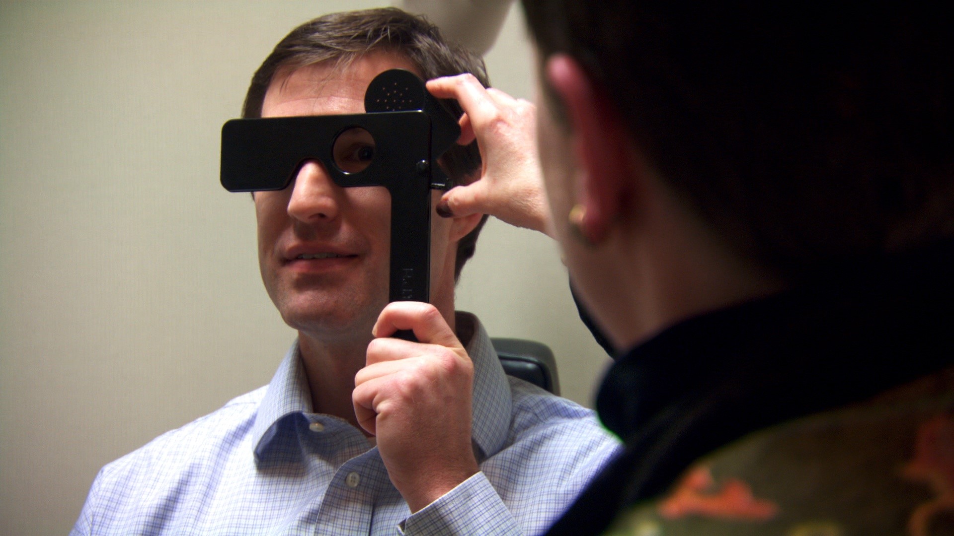Why Does The Eye Doctor Pinhole Test? - Bond Eye Associates Why Does The Eye Doctor Pinhole Test? - Bond Eye Associates
